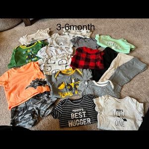 3-6 month onesies